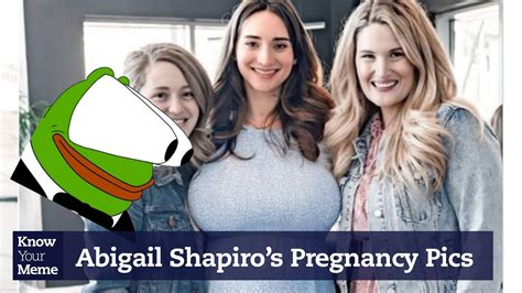 abby shapiro pregnant|Did Ben Shapiro Tweet About a Hot and Beautiful。